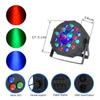 18 светодиодных RGB Par Stage Light DMX512 со звуковым управлением, стробоскопическая диско-лампа для DJ Bar Club Christmas Wedding Party Lighting Decor