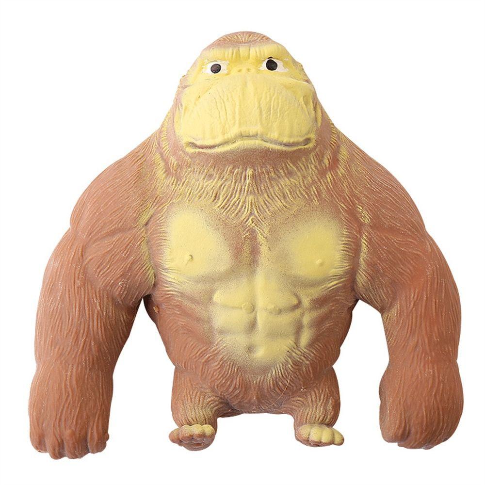 Toys Stress Relief Elastic Monkey Toy Fidget Orangutan Squeeze Orangutan Monkey Antistress Toy