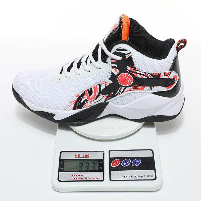 Баскетбольные кроссовки, мужские дышащие износостойкие спортивные кроссовки для бега для молодежи и старшеклассников, настоящие кроссовки