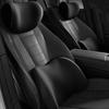 Car Headrest & Lumbar Support Cushion Lumbar Headrest Neck Support Kit Car