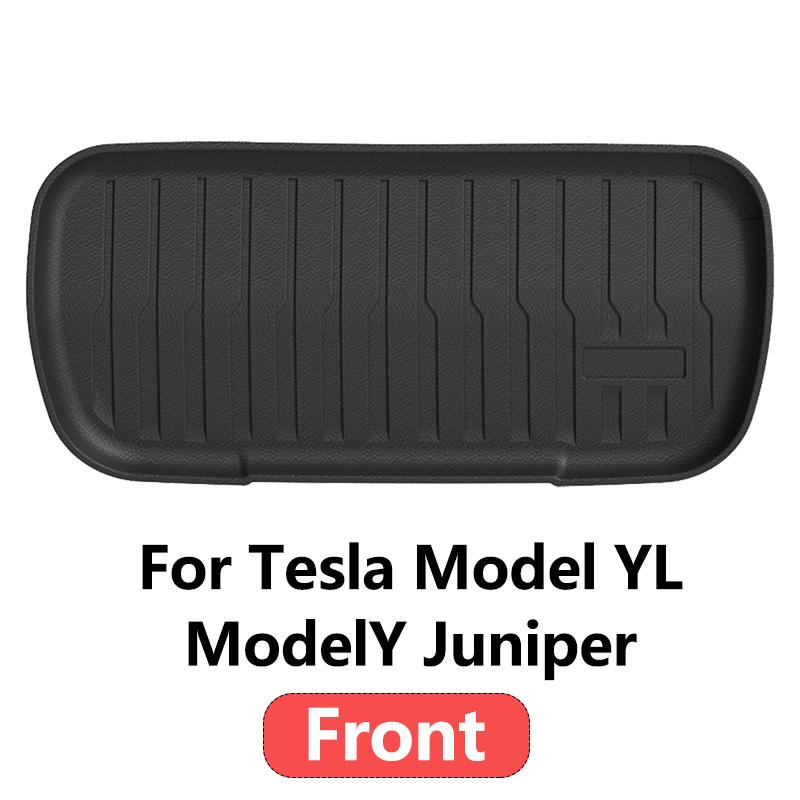 Xiaomi Для Tesla Model YL/Y Juniper Model 3 Highland Передний Задний Коврик в Багажник TPE Противоскользящая Подстилка в Багажник Защитная Накладка Автоаксессуары