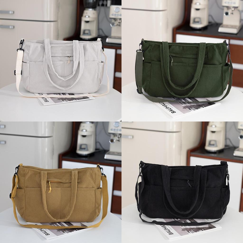 Tote Bag Large Capacity With Zipper Closure For Daily Use