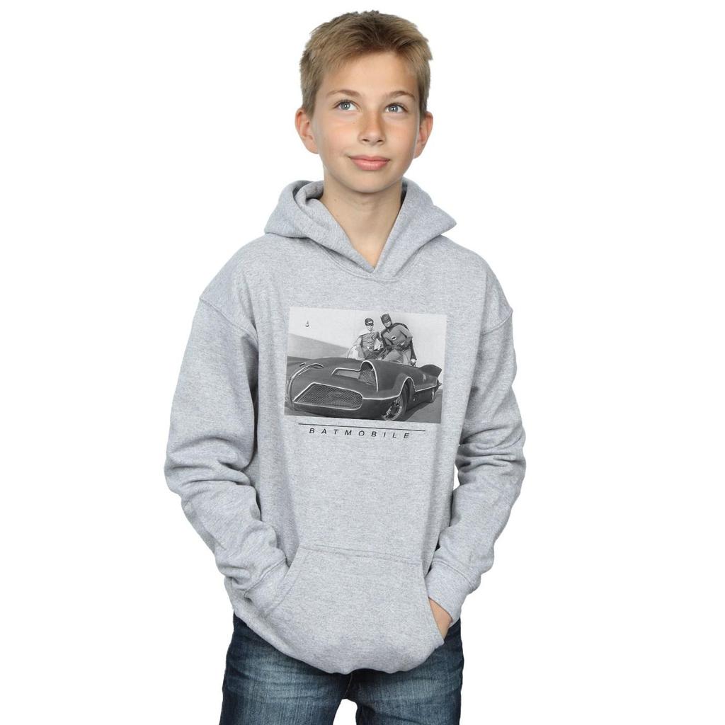 DC Comics Boys Batman TV Series Batmobile Hoodie