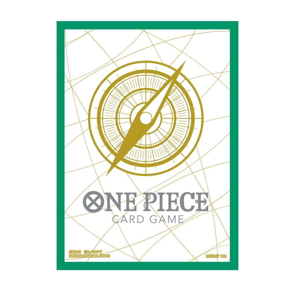 Bandai Официальные протекторы для карт игры ONE PIECE 5 штук (Набор 4)