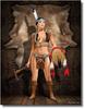 Master Box Pinup Series Thunder Spirit Western Indian Girl Style Plastic Model MB24019 1/24