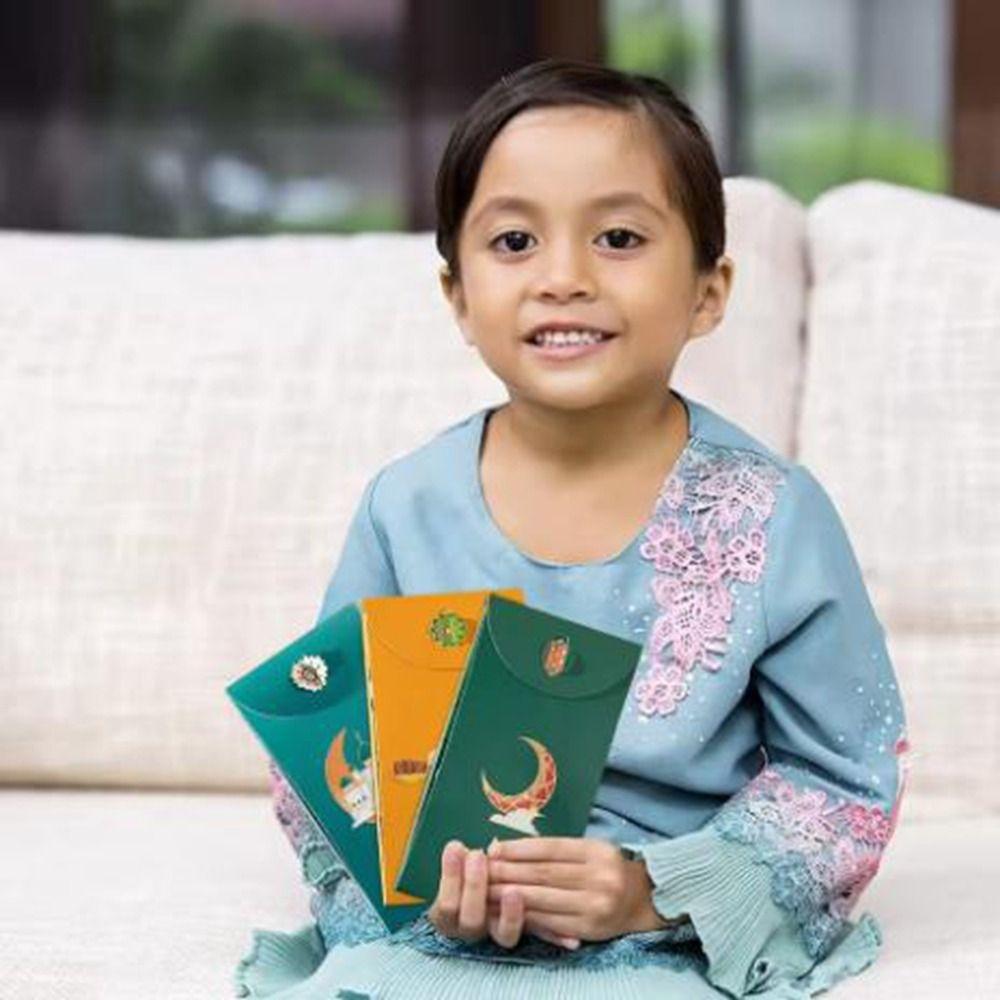 Moon Castle 3D Redness Envelopes Paper New Year Red Envelopes Stylish Money Packet Children