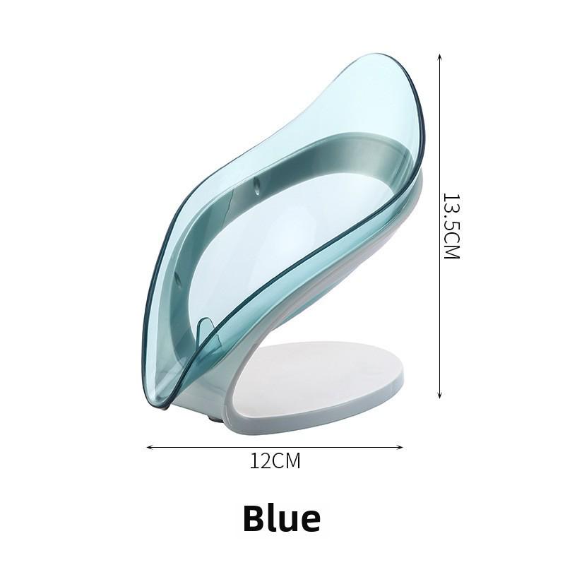 Держатель для мыла в форме листа: Конструкция без сверления и попадания воды с присоской для ванной комнаты и хранения белья