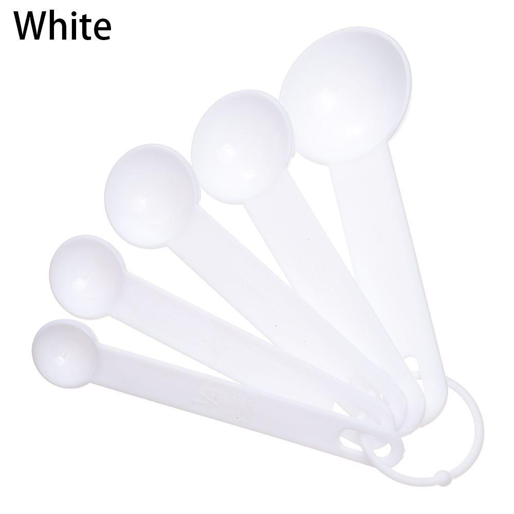 5pcs 5pcs Multi Purpose Cooking Measuring Spoons Cooking Accessories Plastic Handle Measuring Tools