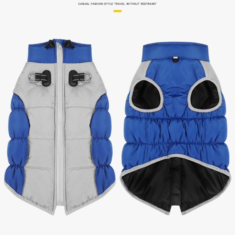 НОВОЕ Водонепроницаемое Теплое Пальто для Собаки Одежда Подкладка из хлопка Куртка для Питомца Средний/Большой Зима