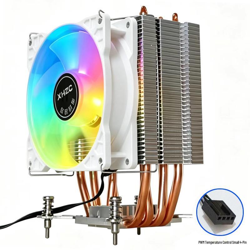 Chariot Silent 9CM CPU Cooler with Four Copper Tubes