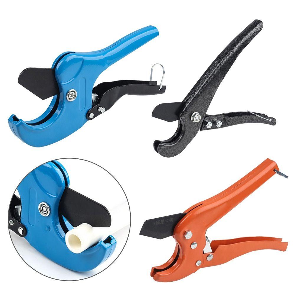 With SK5 Blade Pipe Cutters Ratchet PVC Pipe Shears New Plastic Pipe Cutter Plastic Hoses