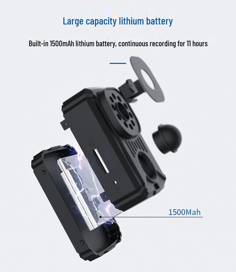 HD-камера MD31PIR: Батарея 11H, Инфракрасное ночное видение, Обнаружение движения, Клип-рекордер для занятий спортом на открытом воздухе