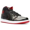 Jordan 1 Ретро Средний Черный Красный Белый 554724-028