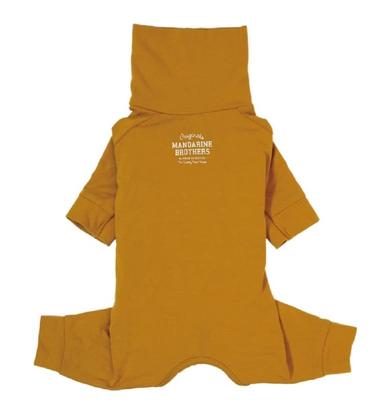 MANDARINE BROTHERS SKIN TIGHT SUIT Внутренняя одежда для собак (XXL, ГОРЧИЧНЫЙ)