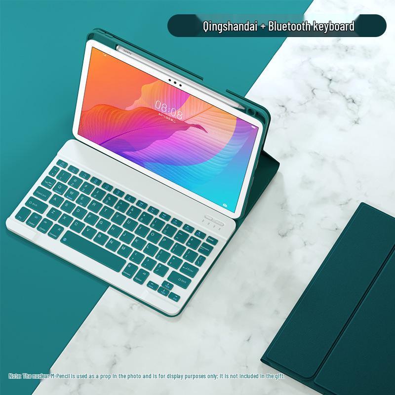 Защитный чехол-клавиатура Bluetooth со слотом для Air Pen для 11-дюймового Huawei MatePad SE 2024