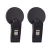 1 Pair Car Interior Window Mount Suction Cap Clips Removable Holder for Towel