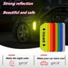Reflective Car Accessories Door Sticker Safety Tape Inside Auto For Jeep Grand Cherokee Accessories Bmw F40 Astra H Volkswagen