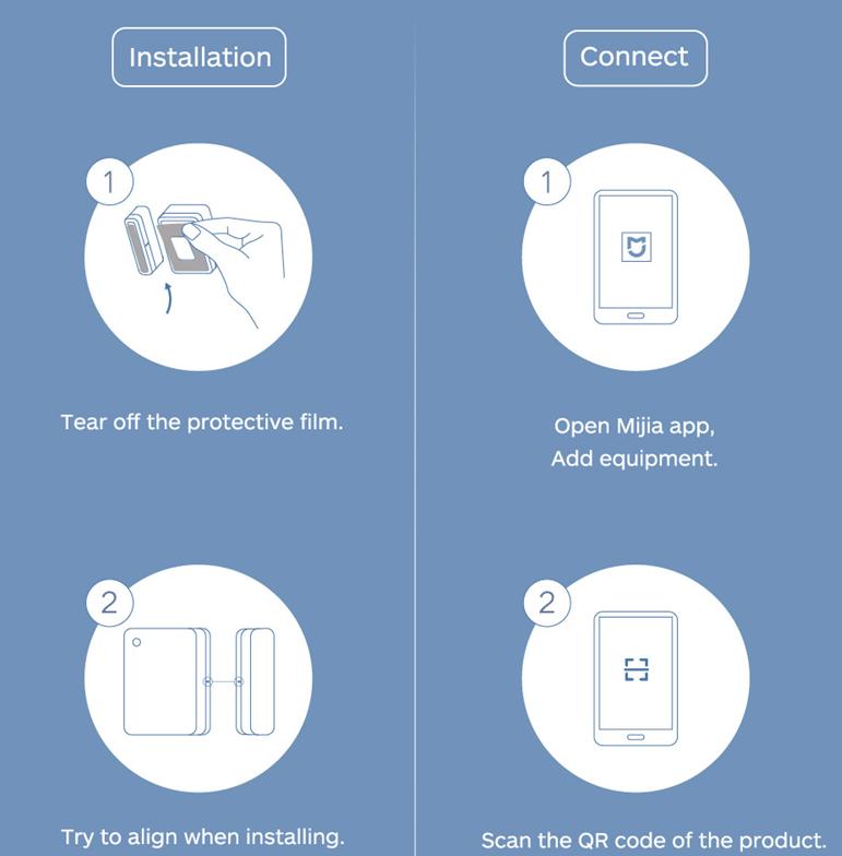 Интеллектуальный мини-датчик дверного окна Xiaomi Mi 2-го поколения, автоматическое освещение, датчик человеческого тела, для комплектов умного дома, система сигнализации