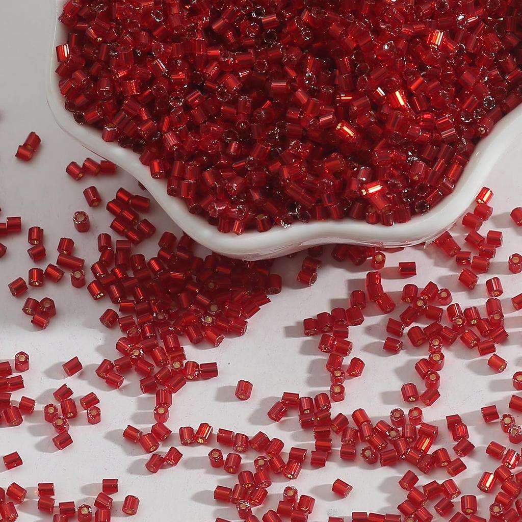 300/700 шт. Чешские цилиндрические стеклянные бисерные бусины-трубочки, европейский посевной бисер, свободные бусины для изготовления ювелирных изделий своими руками