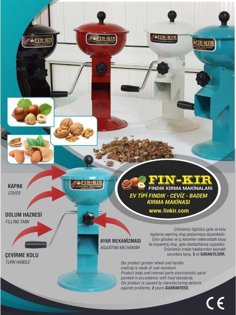 Машина для растрескивания косточек домашнего типа фундука, грецкого ореха, миндаля, абрикоса (Цельнометаллический)