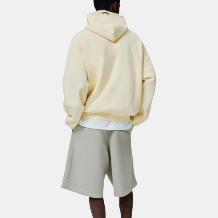 Fear of God Essentials Худи 90-х Садовый желтый Мужские топы 192SP256218F