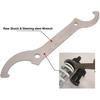 Universal Motorcycle Rear Shock & Steering stem Wrench Spring Adjustment Tool for SX SXF YZ YZF WRF CRF KX KXF RM RMZ DRZ 125-530