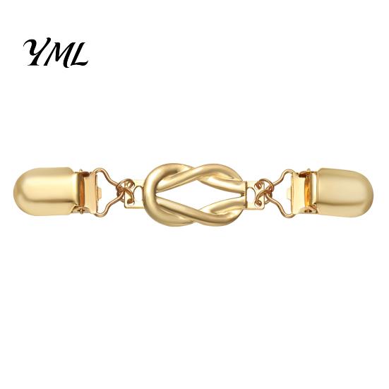 Cardigan Sweater Clips Retro Knotted Clip for Women, Dress Waist Cincher Clothing Embellishment Accessories Clip, Cloak Shawl Pant Tightener Clothes