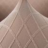 Twill Grid Elastic Recliner Cover Single Sofa Cover All-inclusive Rocking Chair Cover Protective Cover Thickened Leisure Chair Cover