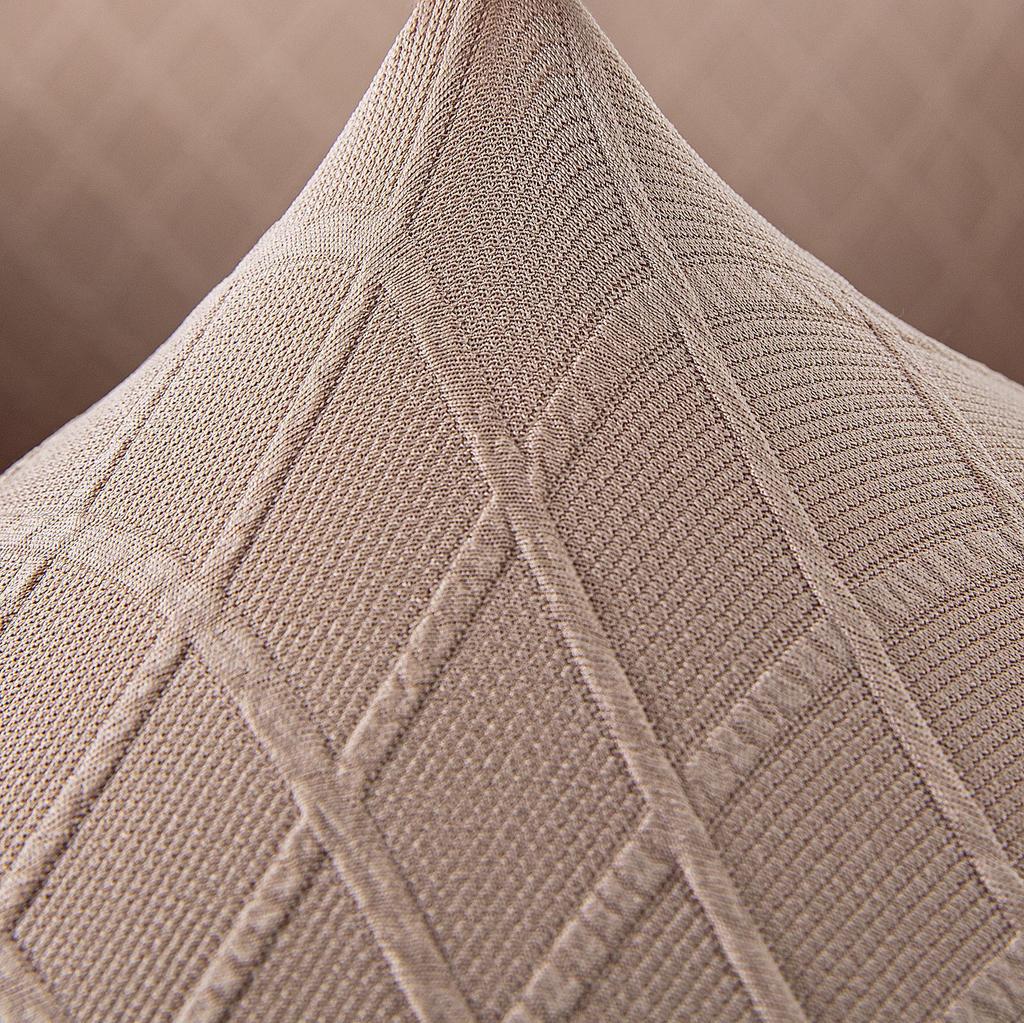 Одинарный Вязаный Твилловый Клетчатый Эластичный Чехол для Кресла-Реклайнера Чехол для Кресла-Качалки Чехол для Дивана Всеобъемлющий Защитный Чехол Утолщенная Ткань