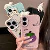 3D Phone Case for iPhone 11 13 17 Pro Max 17 Air Case iPhone 13 15 16 Pro Max 12 14 Pro Max 14 15 Plus Cute 3D Kitten Cartoon Leather