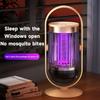 Лампа-убийца комаров USB-перезаряжаемая Электрическая ловушка для мух Убийца насекомых Репеллент Уличная тихая лампа против комаров