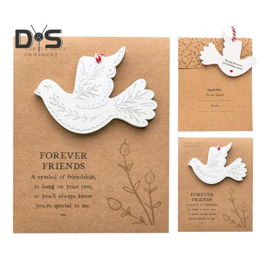 Открытка с птицей «Дружба навсегда» Поздравительная открытка «Дружба навсегда» Открытка на день рождения с конвертом для лучшего друга