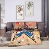 Michael Clifford 5 Second Blanket  Travel Office Flannel Throw Blanket For Outdoor Soft Warm Custom Quality Bedspread