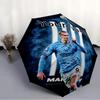 Personalized Name Haaland Print Umbrella, UV Shielding. It Has Eight Sturdy Ribs for Outdoor Use And Perfect As a Holiday Gift