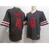 Mens Ohio State Buckeyes Rugby Jersey Training Shirt Cotton Blend Embroidered Football Uniform College Team Practice