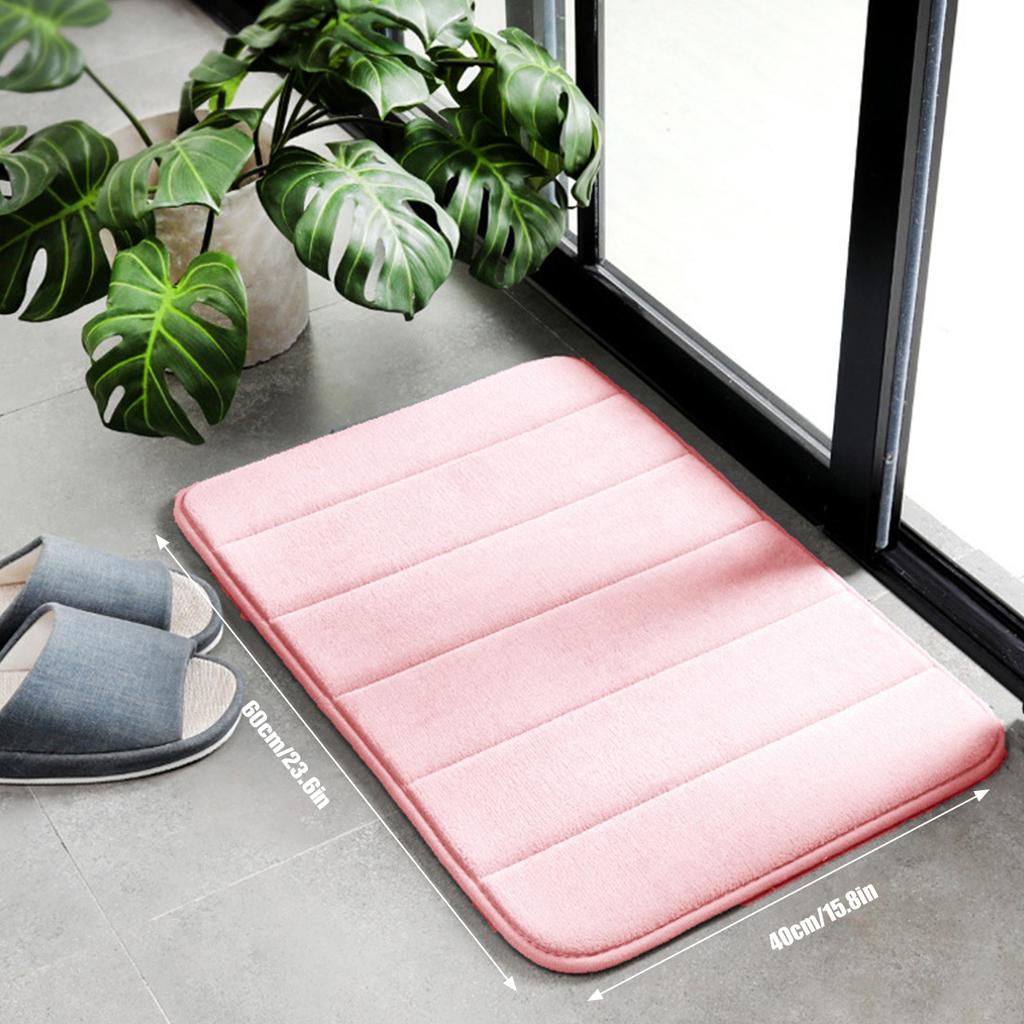 Коврик для ванной, ультрамягкий, впитывающий воду, напольный коврик, губка с эффектом памяти, противоскользящий коврик для ванной, моющийся, декоративный коврик для ванной, душа