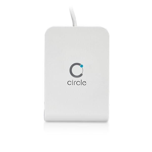AB Circle Contactless IC Card Reader CIR315A-02 USB Type-A 1m Cable NFC Smart Card Reader Writer Support FeliCa Mifare ISO14443 ISO15693