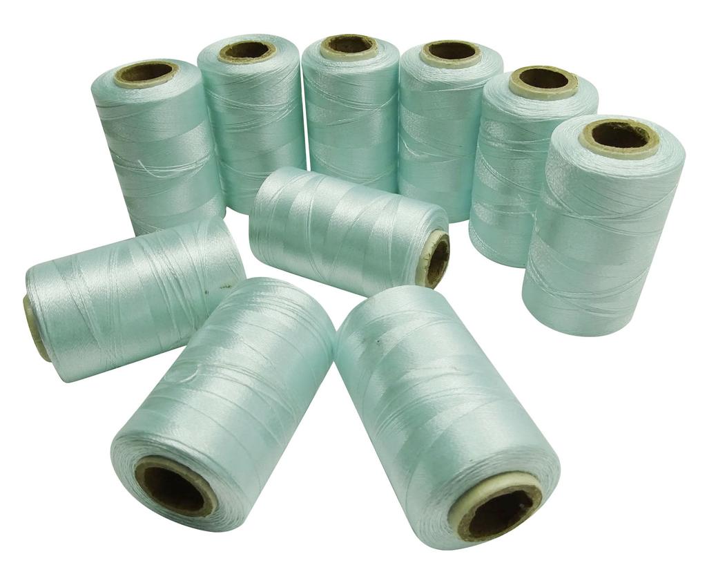 10 шт., новые швейные принадлежности для квилтинга, коричневая оптовая продажа, катушка, полиэстер