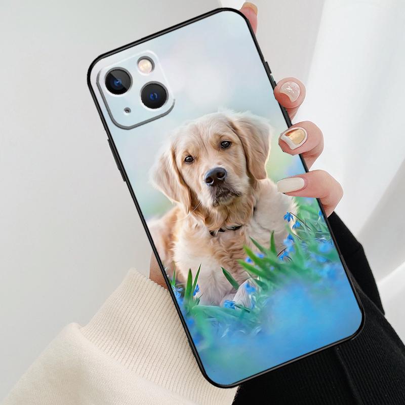 Golden Retriever Dog Phone Case For iPhone 17 Pro Max 14 13 12 11 15 16 Pro Max mini 15 16 Plus 16e 17 Air Cover