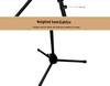 Adjustable Floor-standing Tripod Mic Stand with Dual Microphone Holders - High Quality