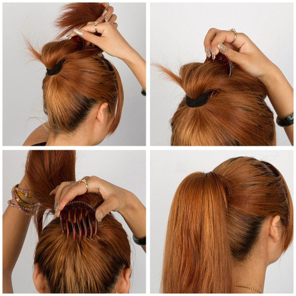 To Use Accessories Hairpin Bouffant Volume Maker Styling Tool Ponytail Inserts Hair Comb Bun Clip