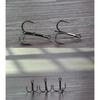 100pcs Multiple Size Treble Hooks Fishing Hook for Lures Size 12 10 8 6 4 2 1 1/0 2/0 3/0 4/0 5/0 Black Color [YG0001]