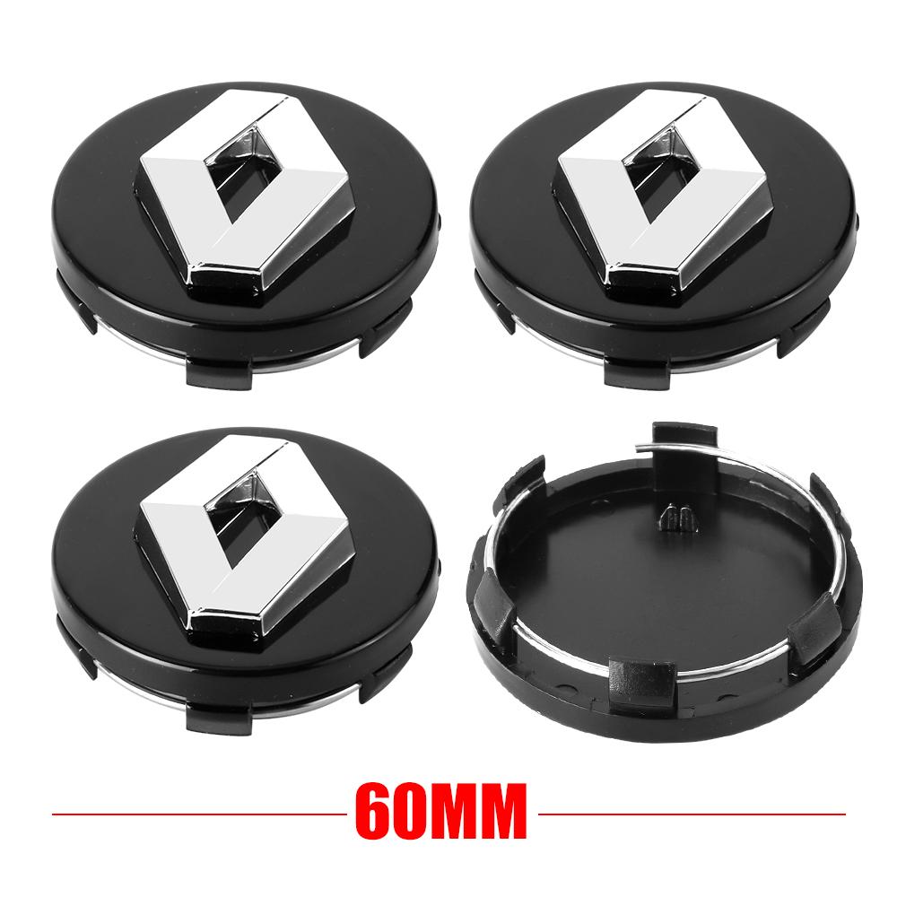 2026 Горячие Колпаки на ступицу для Renault 4 шт. 56 мм/60 мм Центральный колпачок колеса автомобиля Логотип Значок ступицы Крышка дисков Для Renault RS Clio Megane 2 3 4 Колпачок