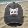 Кепка-кепка Snapback с реалистичным принтом головы тигра, спортивная кепка с изображением животных, разноцветная регулируемая пряжка, неэластичная летняя регулируемая бейсболка