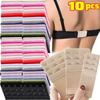 1/10pcs Bra Extender for Women's Elastic Bra Extension Strap Hook Clip Expander Adjustable Belt Buckle Intimates Accessories