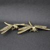 Elegant Brass Dragonfly Figurines Copper Dragonfly Ornament  Garden Decoration