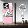Чехол для телефона Simons Cat для iPhone17,16,15,14,13,12,11 Plus,Pro Max Магнитный Для Magsafe Беспроводная зарядка
