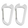Easy To Carry Aluminum Carabiner Keychain Buckle Outdoor Gear