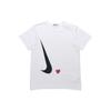 Nike Футболка Womens x Comme des Garçons PLAY Белые женские топы AE-T401-051-1