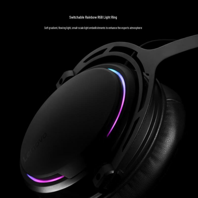 Игровая гарнитура Lenovo ThinkPlus X370 RGB 7.1 USB (Китайская версия)
